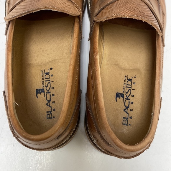Blackside Trending Mens Leather Loafers-Made in Italy